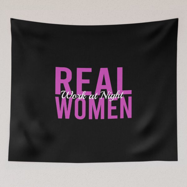 Item preview, Real women work at night / female night worker designed and sold by portrait4you.