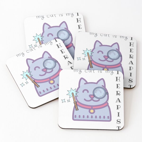 Item preview, My cat is my therapist design designed and sold by ParamountHelen.