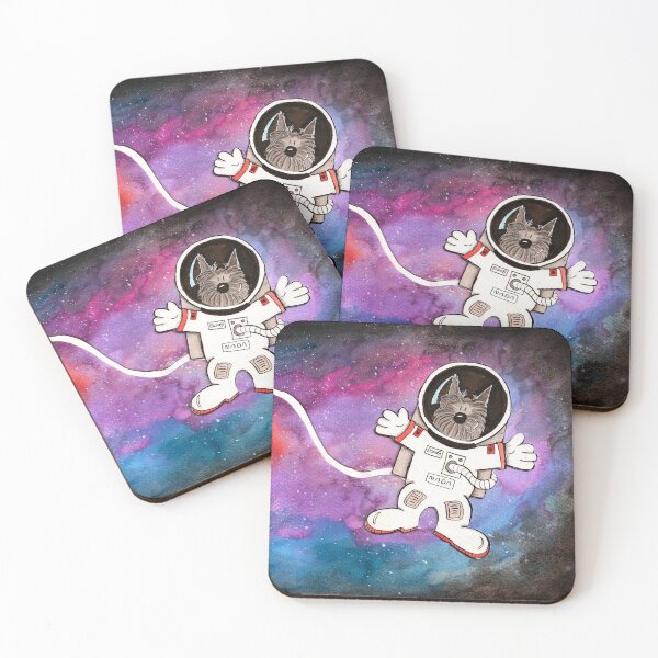 Item preview, Astronaut Scottish Terrier - Scottie Astronaut - Galaxy designed and sold by HalloMolly.