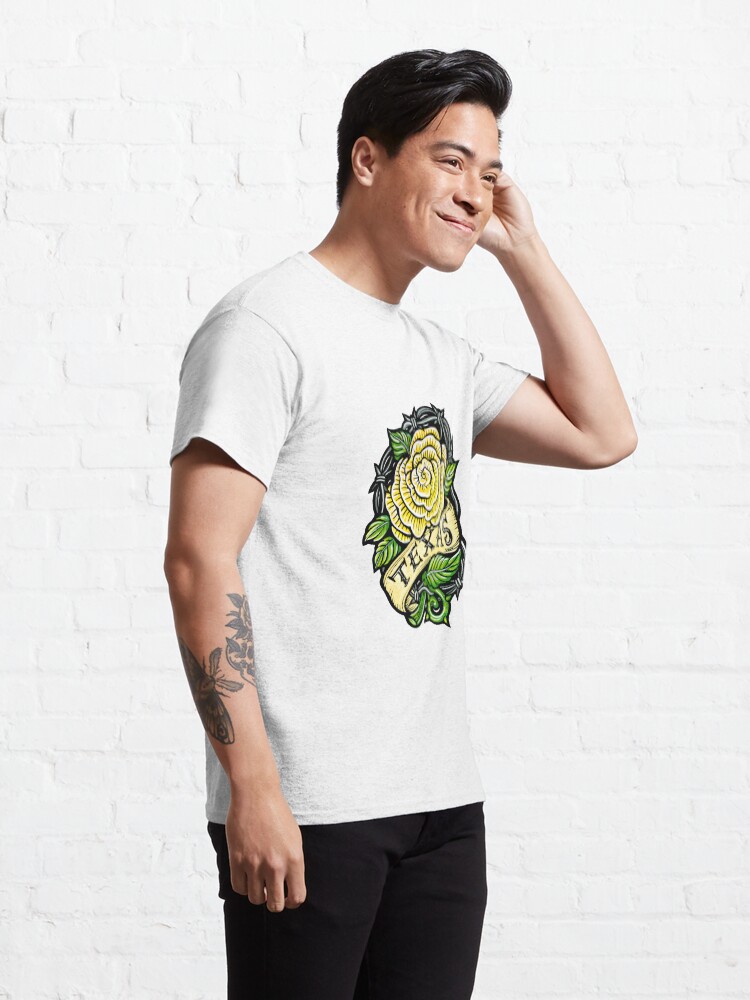 Alternate view of Texas Yellow Rose Classic T-Shirt