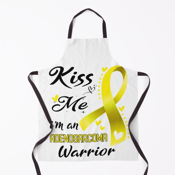 Item preview, Kiss Me I'm An Adenosarcoma Warrior designed and sold by hvoid41.