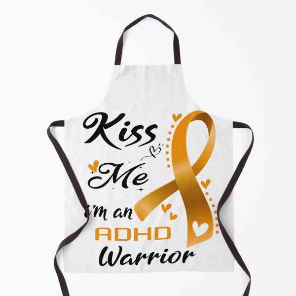 Item preview, Kiss Me I'm An ADHD Warrior designed and sold by hvoid41.