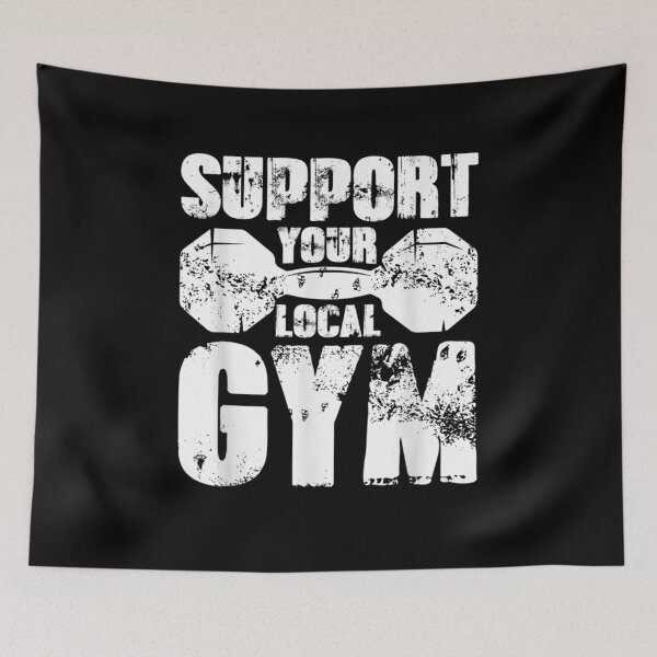 Item preview, Support Your Local Gym Gift  designed and sold by rubysheila.