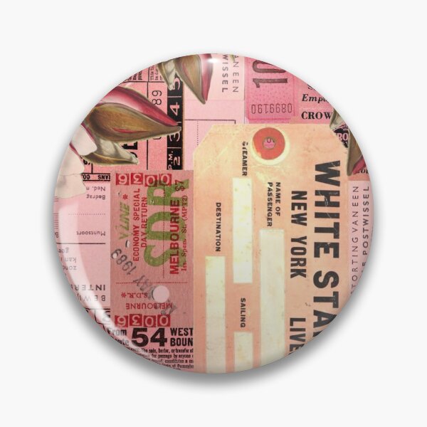 Item preview, Vintage ephemera #7 Pink designed and sold by Esther Glas.