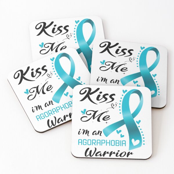 Item preview, Kiss Me I'm An Agoraphobia Warrior designed and sold by hvoid41.