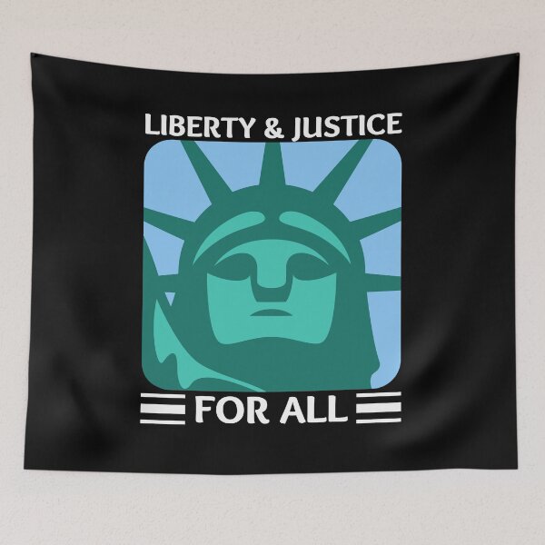 Item preview, With Liberty And Justice For All designed and sold by GloryDawn.