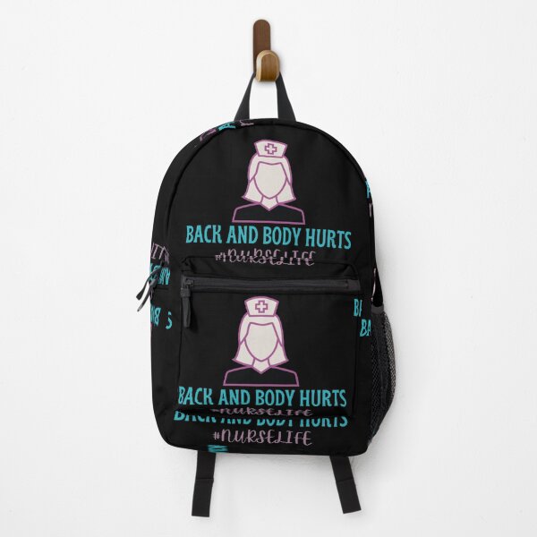 Item preview, Back and body hurts nurse life designed and sold by Simi2020.