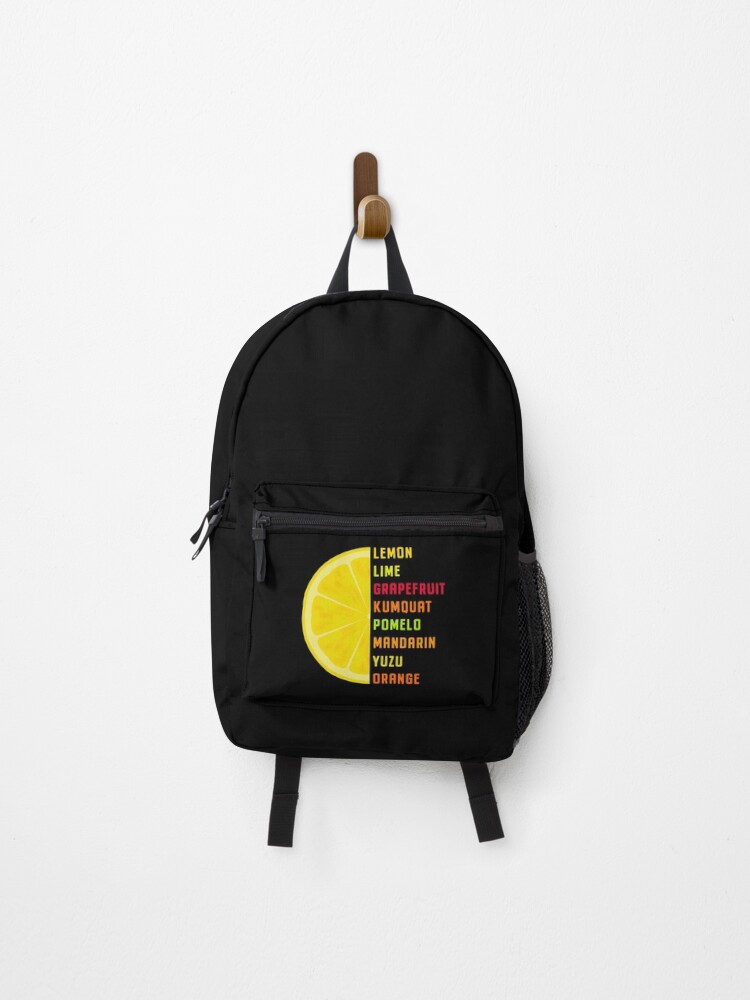 Thumbnail 1 of 3, Backpack, Citrus Fruits designed and sold by DesignsofNote.