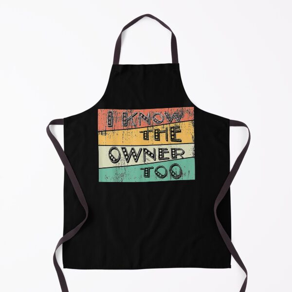 Item preview, I Know The Owner Too Loves Bartending Funny Vintage Barman Gift designed and sold by rubysheila.