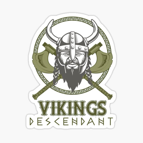 I'm a Viking Descendant Sticker