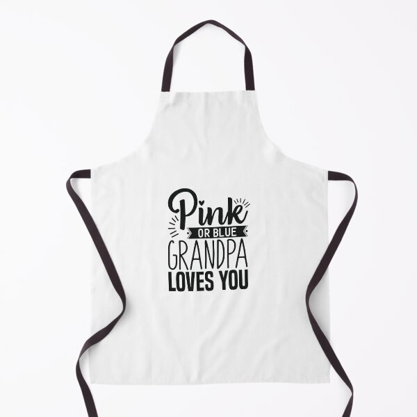 Item preview, Pinke or bleu grandpa loves you designed and sold by sevenforArt.