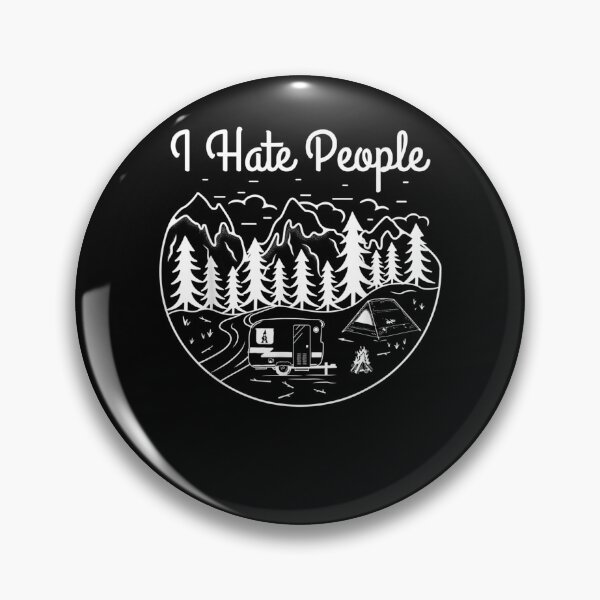 Item preview, Love Camping I Hate People Funny Camping Gift  designed and sold by rubysheila.