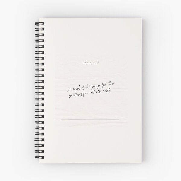 Item preview, Fatal flaw: A morbid longing for the picturesque at all costs designed and sold by Alter-Idem.