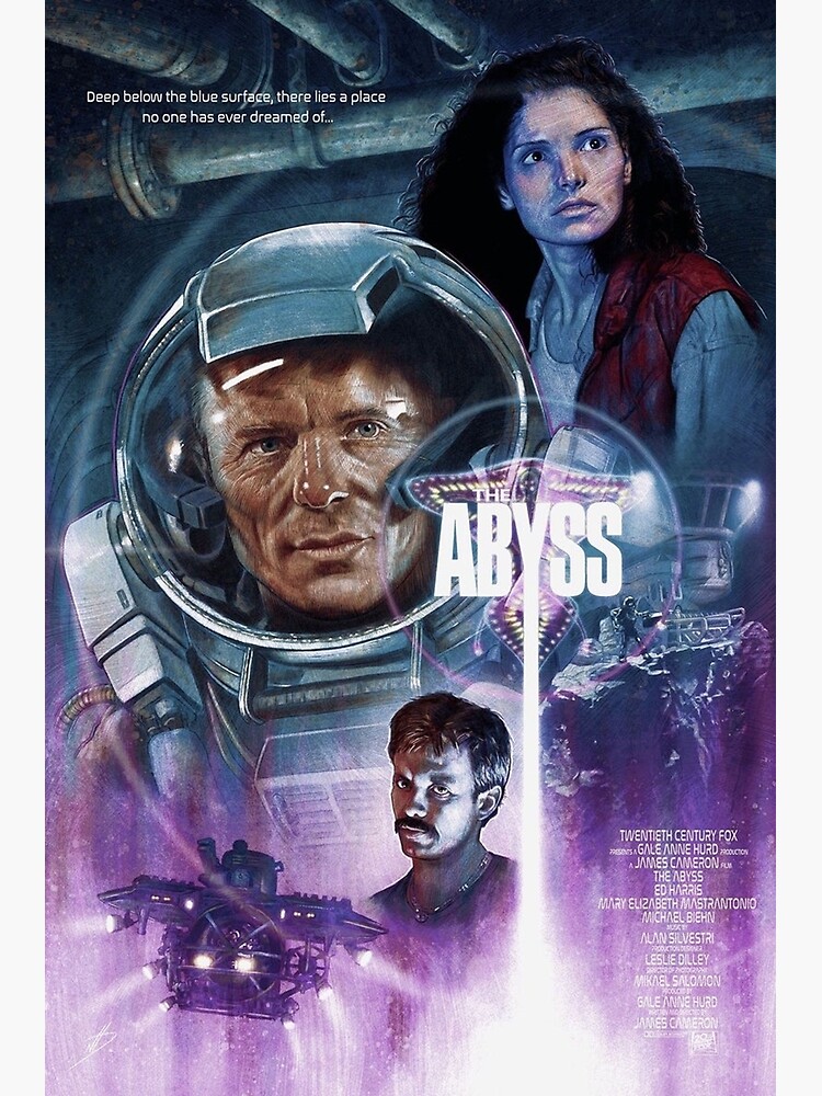 "The Abyss Poster" Poster by xadalgurun | Redbubble