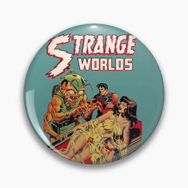 Item preview, Strange world's - vintage comics designed and sold by SidTastic .