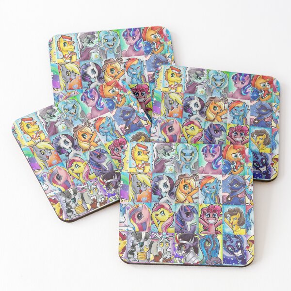 Item preview, Friendship is Magic Collage designed and sold by Christa Diehl.
