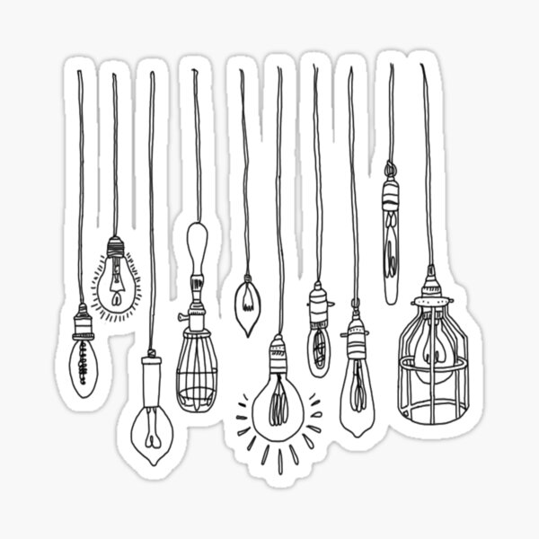 Light Fixtures Stickers for Sale