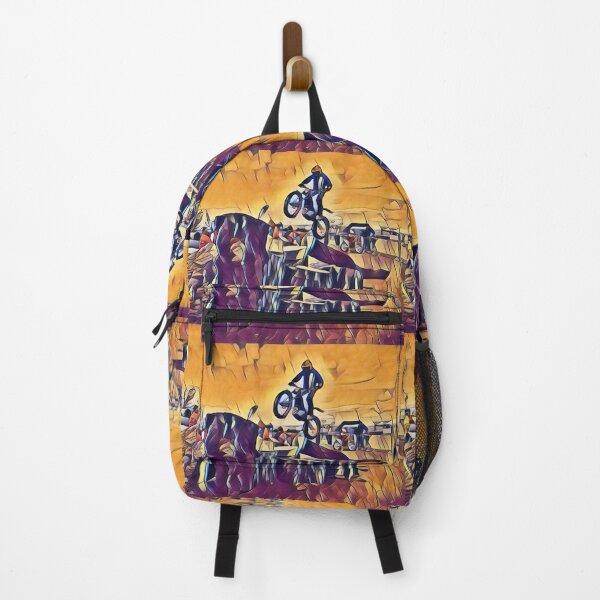 Item preview, Motocross Leap In Retro Pop designed and sold by Fearless-Fox.