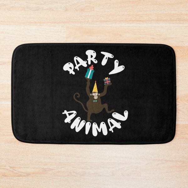 Item preview, Monkey Party Animal Cute Ape Funny Vintage Illustration designed and sold by Wizardofpizza.
