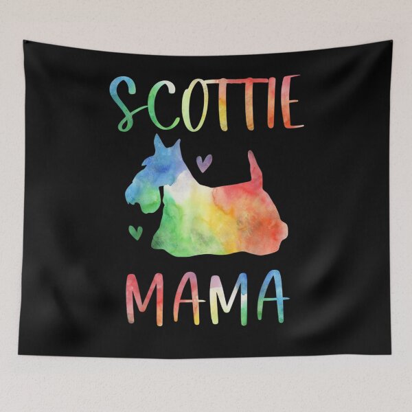 Item preview, Scottie Mama Colorful Scottish Terrier Gifts Dog Mom  designed and sold by rubysheila.