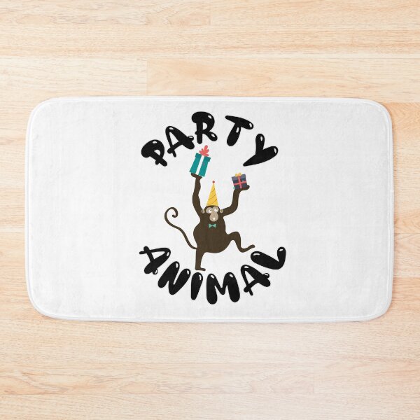Item preview, Monkey Party Animal Cute Ape Funny Vintage Illustration designed and sold by Wizardofpizza.