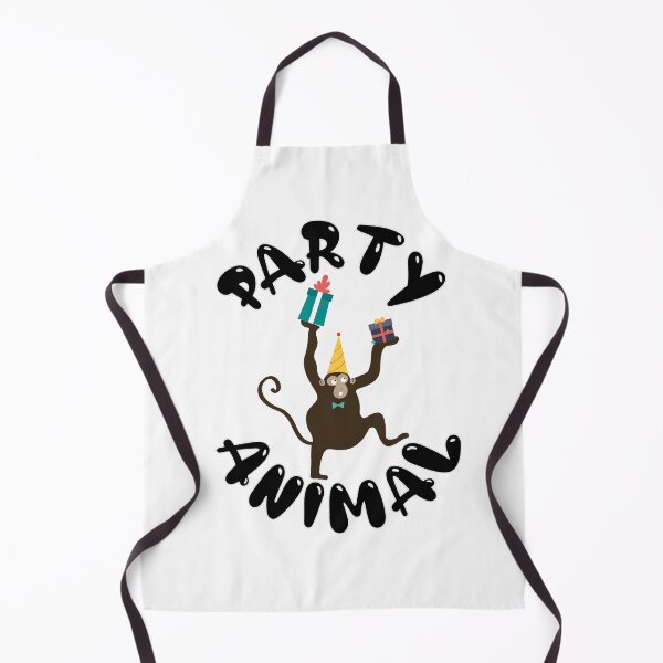 Item preview, Monkey Party Animal Cute Ape Funny Vintage Illustration designed and sold by Wizardofpizza.