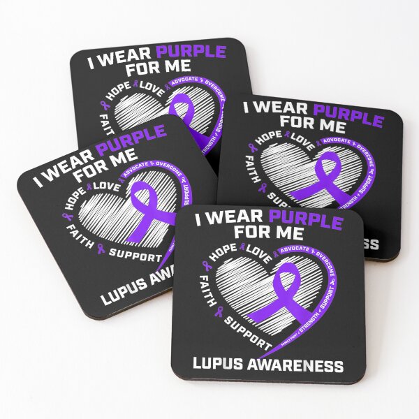 Item preview, Women Mom I Wear Purple For Me Lupus Awareness Product Heart Gift  designed and sold by rubysheila.