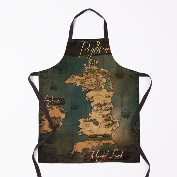 Item preview, Prythian Map designed and sold by FlowArt-design.