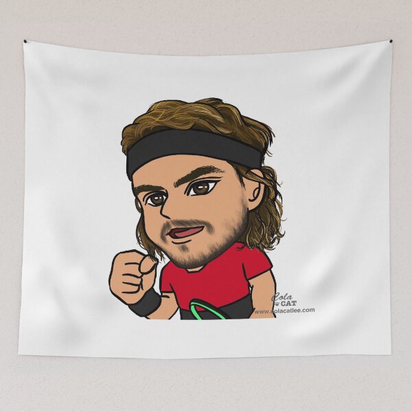 Item preview, Stefanos Tsitsipas  designed and sold by Colacatlee.