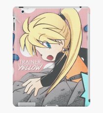 Trainer Yellow Manga Edit 2 iPad Case/Skin