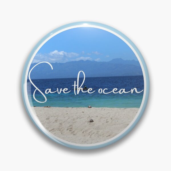 Item preview, Save The Ocean Text Design designed and sold by Trisha Banlasan.