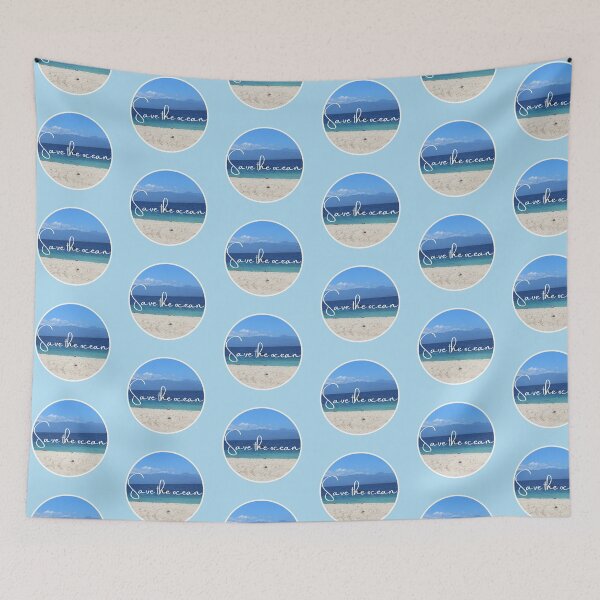 Item preview, Save The Ocean Text Design designed and sold by Trisha Banlasan.