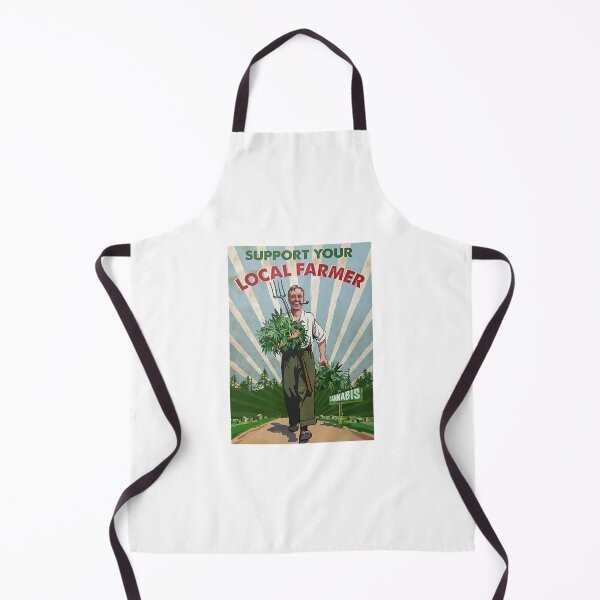 Item preview, Póster Weed Apoya a tu granjero local Canabis designed and sold by JurgenPSange.