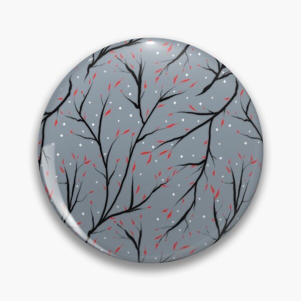 Item preview, Red Buds and Stems designed and sold by Kelley Frank.
