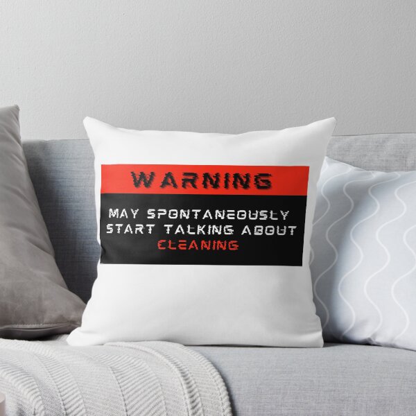 Item preview, Warning: May spontaneously start talking about Cleaning designed and sold by Mucchhad.