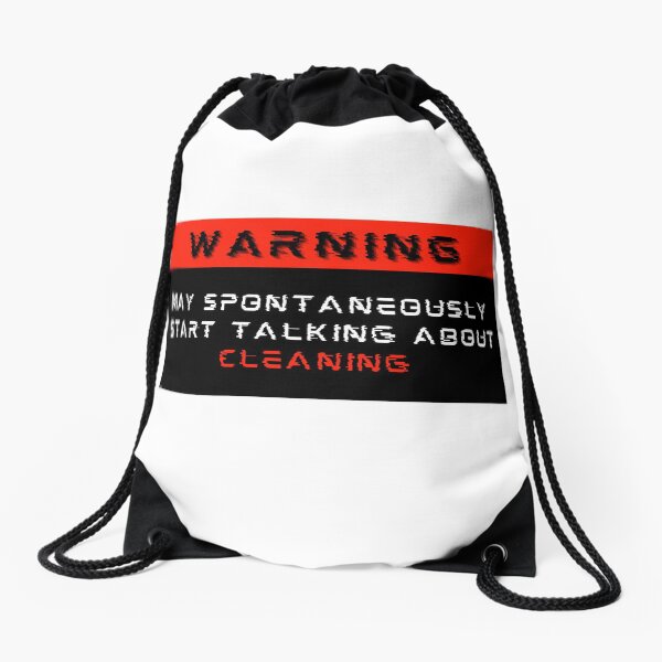 Item preview, Warning: May spontaneously start talking about Cleaning designed and sold by Mucchhad.
