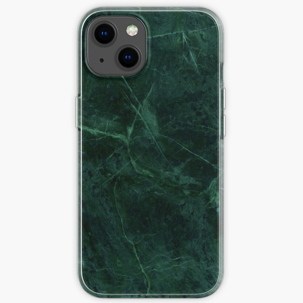 Green Marble Pattern iPhone Case