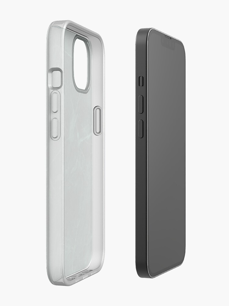 Alternate view of Green Marble Pattern iPhone Case