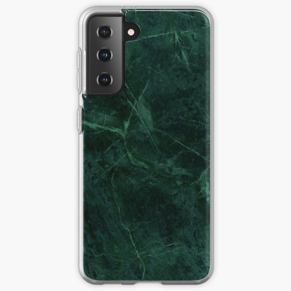 Green Marble Pattern Samsung Galaxy Phone Case