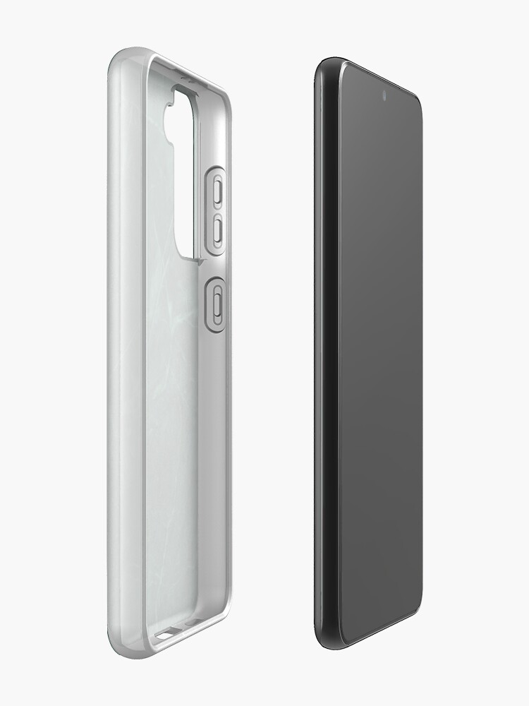 Alternate view of Green Marble Pattern Samsung Galaxy Phone Case