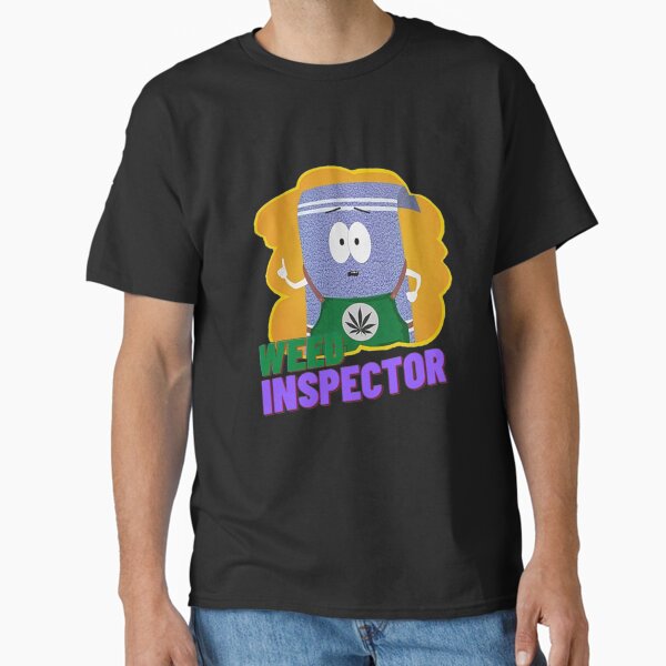 Vista previa del artículo con la obra «Inspector de malezas Towelie Autocollant», diseñado y vendido por ElviraAg.