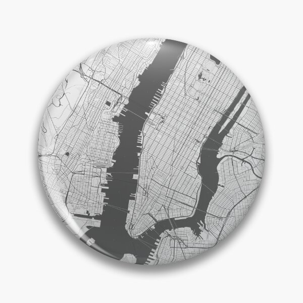 Item preview, New York City, USA Map - Minimalist designed and sold by Mapable.