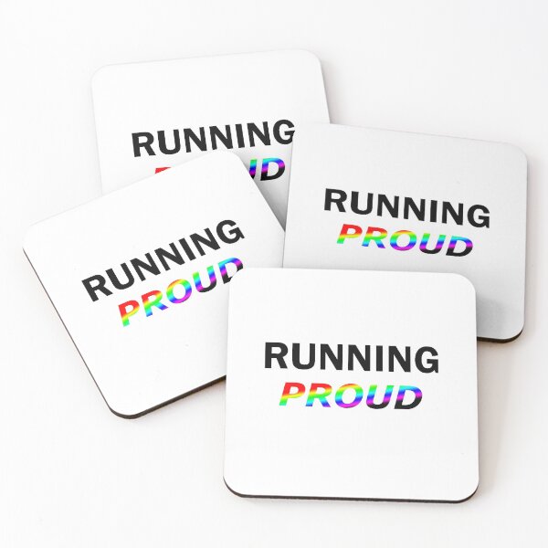 Item preview, Running PROUD - Pride Runner LGBTQ+ designed and sold by RUNunculus.