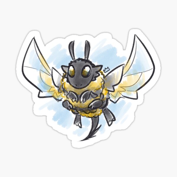 Dragon Doodles: Bee Sticker