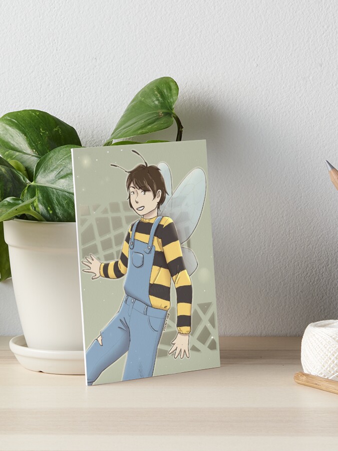 Tubbo bee fanart Art Board Print for Sale by naoli04