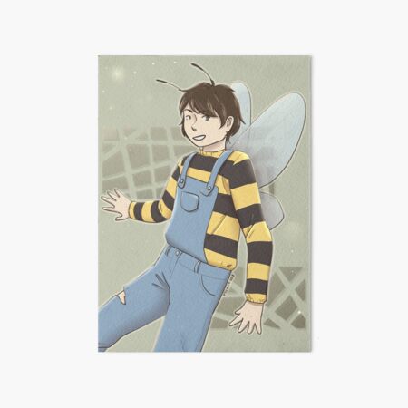 Tubbo bee fanart Art Board Print for Sale by naoli04