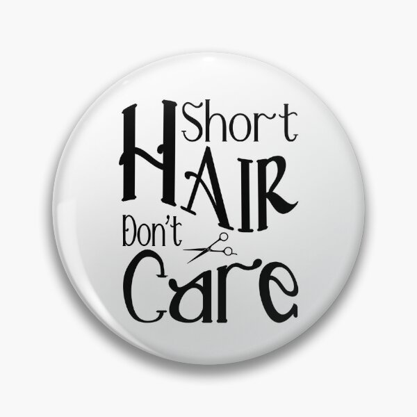 Item preview, Short Hair Don't Care designed and sold by GACreative63.