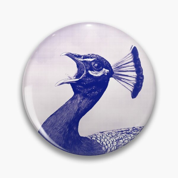 Item preview, Halftone Peacock designed and sold by Artistic-Bison.