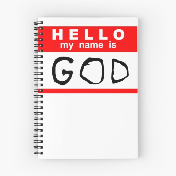 Item preview, Hello My Name Is God designed and sold by AlbertoReichert.