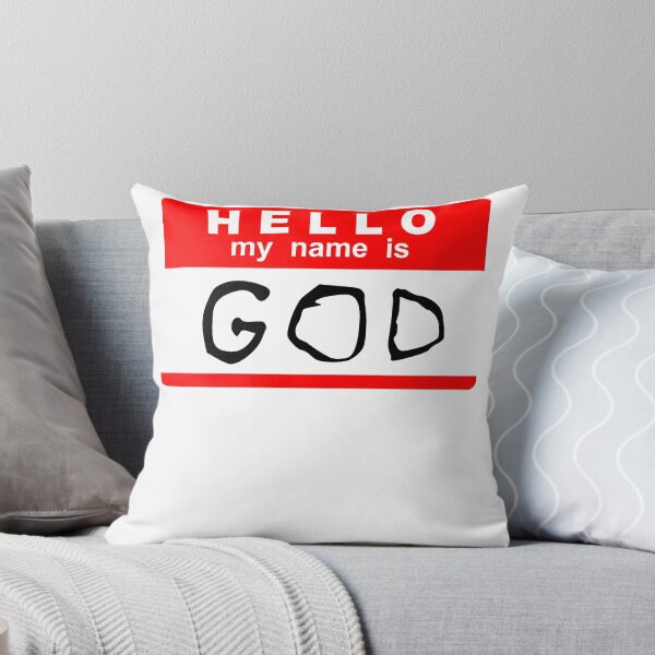 Item preview, Hello My Name Is God designed and sold by AlbertoReichert.